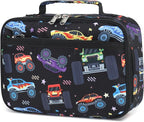 CAMTOP Lunch Box Kids Boys Insulated Lunch Cooler Bag Reusable Lunch Tote Kit for School Travel