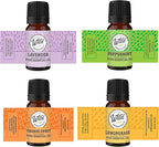 Wild Essentials Jack Skullington Essential Oil Car Vent Diffuser Kit, Lavender, Lemongrass, Peppermint, Orange Oils, Stainless Steel Locket Pendant, 8 Pads, Customizable Color Changing Air Freshener