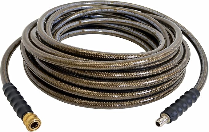 Simpson Cleaning 41030 Monster Series 4500 PSI Pressure Washer Hose, Cold Water Use, 3/8 Inch by 100 Feet, 100-Foot, Brown