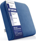 Extra Large Wheelchair Seat Cushion - Firm Memory Foam Chair Pad for Wheelchair, Recliner, Office, Car & Bariatric Overweight Users 19”x17”x3”