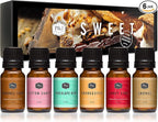 P&J Trading Fragrance Oils for Diffusers for Home Sweet Set Fragrance Scents for Candle Making - Soap Making Supplies - Car Diffuser Scents - Essential Home Gift Set - Cotton Candy, Smores & More