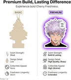 PumpCar 2 pieces satoru Nah I'd Win double-sided hanging Japanese anime cherry-scented air freshener Cool anime hanging for rearview mirror Car Interior Accessories Gifts