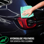 Turtle Wax Hybrid Solutions Ceramic 3-in-1 Car Detailer, Waterless Car Wash, Long-lasting HydrophobicWax Protection and High Gloss Shine, Safe For All Exterior Surfaces, 32 oz (Pack of 2)