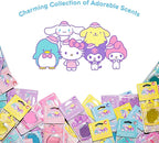 Hello Kitty and Friends Car Air Freshener (Cinnamoroll - Fresh Cotton) Hanging Gel Area Deodorizer, Long-Lasting Car Scents Air Freshener, Cute Automotive Sanrio Accessories Decor, 2-Pack