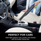 Shark WV410BL WANDVAC Cordless Hand Vacuum, Ultra-Lightweight & Portable with Powerful Suction & Tools for Pets, Designed for Car & Home, Dark Blue