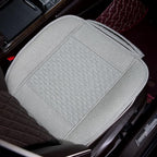 Linen Car Seat Covers,Cooling Bottom Seat Covers for Cars,Universal Car Seat Pad Cushion Breathable,Ventilated Only 1Pc Front Seat