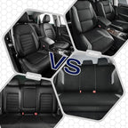Skechers Memory Foam Car Seat Covers, Air Cool Mesh Thick Seat Covers, Car Seat Full Sets, Airbag Compatible, Automotive Comfort Protection for Most Cars,Vans,Trucks, SUVs,Grey