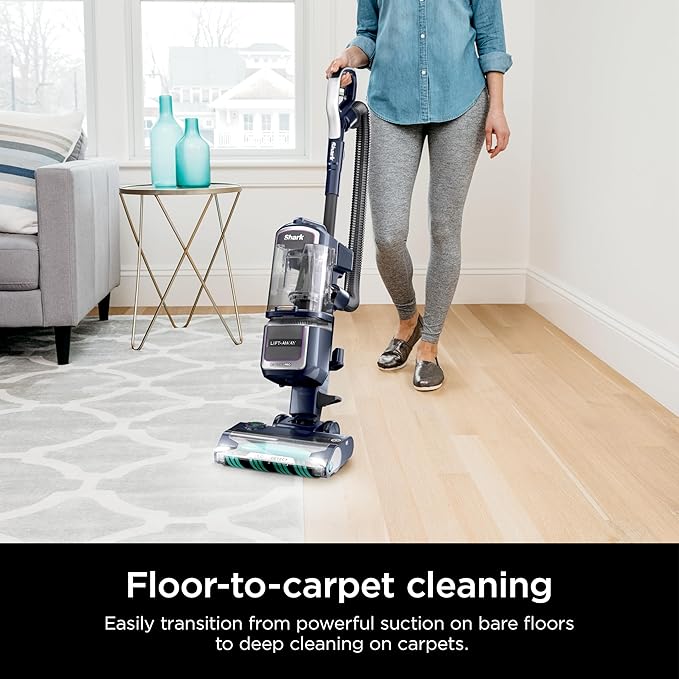 Shark Detect Pro Speed Lift-Away ADV Bagless Upright Vacuum with DuoClean Detect, Anti-Allergen, Lift-Away, and Odor Neutralizer Technology, LA742