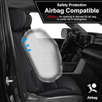 AOMSAZTO Custom Seat Covers for Toyota Tundra 2022 2023 2024 2025 CrewMax SR SR5 Limited Platinum FFV TRD Pro Leather Car Seat Covers Full Set Black, Custom Fit Full Set Faux Leather Black