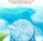 Haofy Car Cleaner Effervescent Solid Glass Water Concentrated Cleaner for Car Wiper Fluid Tank (100 pieces for sale)