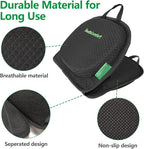 Small Travel Seat Cushion,Gel Memory Foam Seat Cushion,Supportive Butt Pillow,Portable and Foldable for Long Sitting Hours on Stadium Airplane Car Seat