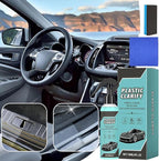 Car Trim Restorer - 120ml Professional Spray Cleaner | Handmade Craft Artistic Detailing Durable Shine & Easy Use Features with Towel and Sponge for Automotive Interior Dashboard
