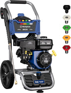 Westinghouse WPX2700 Gas Pressure Washer, 2700 PSI and 2.3 Max GPM, Onboard Soap Tank, Spray Gun and Wand, 5 Nozzle Set, for Cars/Fences/Driveways/Homes/Patios/Furniture