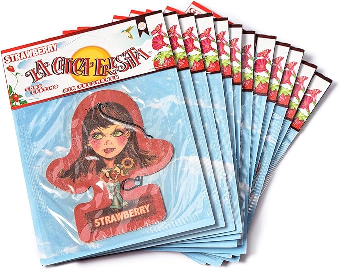 25 pieces BODY Edition La Chica Fresita, Automotive Air Freshener, Strawberry