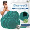 Gas pads absorb odors & sound, activated charcoal odor absorber flatulence pads, bad gas relief for adults, silence sound, women & men charcoal odor absorber underwear pads for buttocks. 60-Count S-60