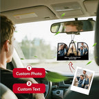 Bemaystar Custom Air Fresheners with Picture - Personalized Double Sided Photo Air Freshener,Custom Air Freshener for Car Wardrobe Bathroom Hanging Ornaments