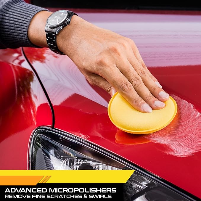 Formula 1 Scratch Out Paste - Car Scratch Remover and Polishing Compound for Moderate Scratches and Surface Correction (8 oz.)