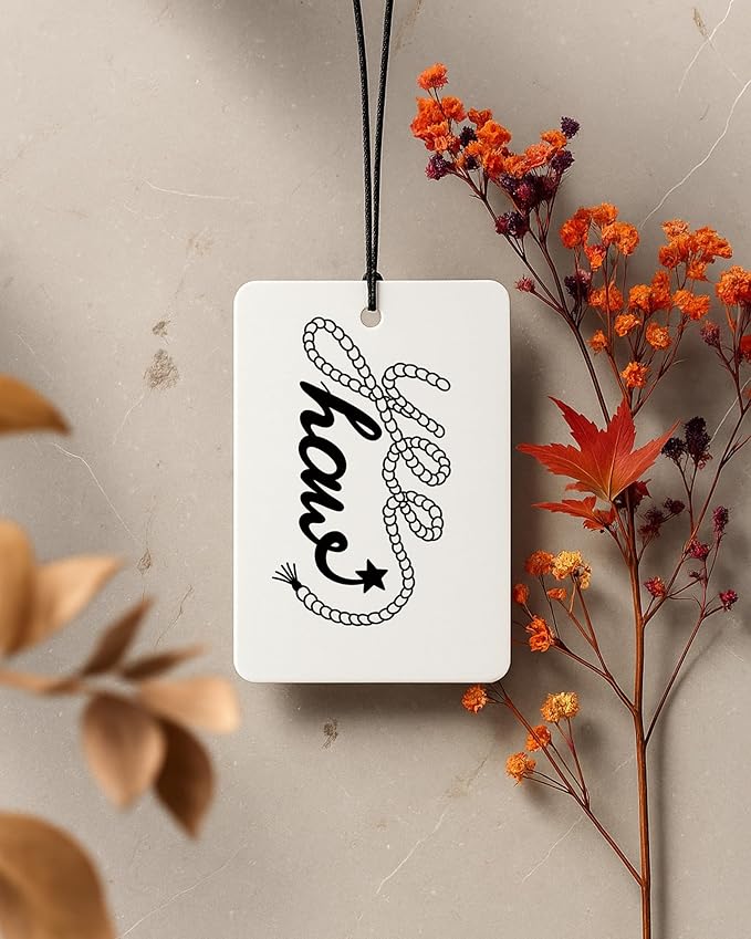 Western Car Air Freshener 4 Pcs Coconut Scented, Wild West Rodeo Cowboy Car Accessories Mirror Decor for Women, Western Cowgirls Boots Hanging Air Freshener for Cars Closet Drawer Books