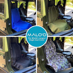 Malo’o SeatGuard Waterproof Car Seat Cover, Neoprene Universal Seat Protector for Trucks and Cars, Heavy Duty Seat Cover for Sports Gear, Dogs and Wet Clothing, Camo