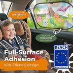Car Window Shade for Baby with Certified UV-Protection 2 Pack - 20"x12"