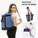 BeeGreen Cooler Bag Soft Insulated Tote for Beach Travel Grocery Shopping Lunch Portable Large Ice Coolers with Handle Hard Freezer Bags with Zippered Top Foldable Leakproof Delivery Totes Black