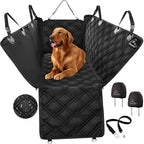 Meadowlark Dog Car Seat Cover, X-Large Heavy Duty Pet Seat Cover for Back Seat, Extra Padded Non-Slip Dog Hammock, Water-Resistant Back Seat Protector for Cars Trucks and SUVs (64” W x 60" L)