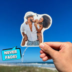 Custom Air Freshener For Car - Your Photo On Personalized Air Freshener Both Sides - Face Air Freshener - Custom Birthday Gift, Customized Air Freshener, Photo Gift, Picture Air Freshener