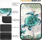 Universal Car Center Console Cushion Pad,Sea Turtle 2 Car Armrest Pad Car Armrest Seat Box Cover Protector for Most Vehicle, SUV, Truck, Car