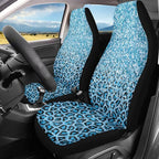 Leopard Print Universal Car Seat Covers Front Seats Only,Fit Most Cars,Sedan,Truck,SUV