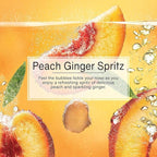 LITTLE TREES Car Air Freshener Hanging Tree Provides Long Lasting Scent for Auto & Home, Peach Ginger Spritz