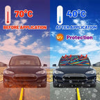 Neon Wave Print Car Sunshade Umbrella Colorful Neon Windshield Sun Shade for Car Retractable Umbrella Sunshades for Front Window Sun Shades Cover Visor Portector Block UV Ray