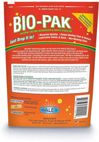 Walex Bio-Pak Black Holding Tank Deodorizer & Waste Digester Drop-Ins - Advanced Enzyme Formula for Rapid Breakdown of Waste & Paper, Removes Odors & Cleans Tank; Tropical Breeze, 10-Pack