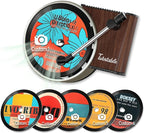 Personalized Customized Photo Car Air Freshener，Double Sided Customized Car Fresheners，Custom Air Fresheners With Picture for Boyfriend、Dad、Mom、Music Lovers.（6pcs vinyl）