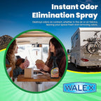 Walex Assure RV Odor Eliminator Air Freshener Spray - Neutralizes Airborne Odors & Freshens Fabrics, Instant Odor Elimination with Natural Essential Oils, Pet Safe, Long Lasting; Clean Linen, 32 oz