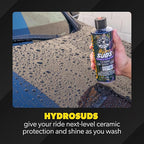Chemical Guys HydroSuds Ceramic, Shine High Foaming Car Wash Soap - Foam Cannon Soap, Works with Foam Guns or Bucket Washes for Cars, Trucks, Motorcycles, RVs, and More, Berry Scent - 16 oz