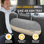 Car Air Freshener, 100% Activated Bamboo Charcoal Air Purifying Bag | Lasts 365+ Days | Fragrance-Free Deodorizer - Absorb Smoke Smell and Bad Odors