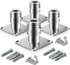 M MINGLE Automatic Foam Cannon Holder, Foam Cannon Wall Mount with 1/4" Quick Connect - 4 Pack