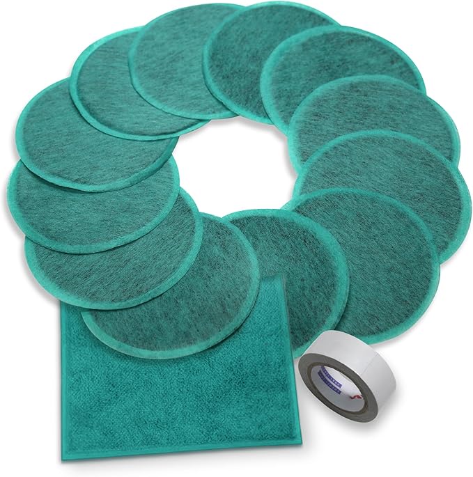 Gas pads absorb odors & sound, activated charcoal odor absorber flatulence pads, bad gas relief for adults, silence sound, women & men charcoal odor absorber underwear pads for buttocks. 12-Count S-12