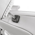 Leather Seat Cover for Tesla Juniper 2025 2026 Waterproof Seat Cover for Tesla Model Y (White-25 26)