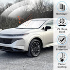Windshield Sun Shade Custom Fit for 2025 2026 Nissan Murano Accessories Foldable Sunshade Sun Blocker Protect Car from Sun Rays & Heat Damage Keep Car Cooler