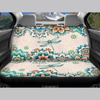 KEIAHUAN Boho Mandala Dragonfly Car Seat Cover for Women Universal Non-Slip Car Seat Protector Front/Rear Seat Cover Fits for Truck SUV Sedan Van