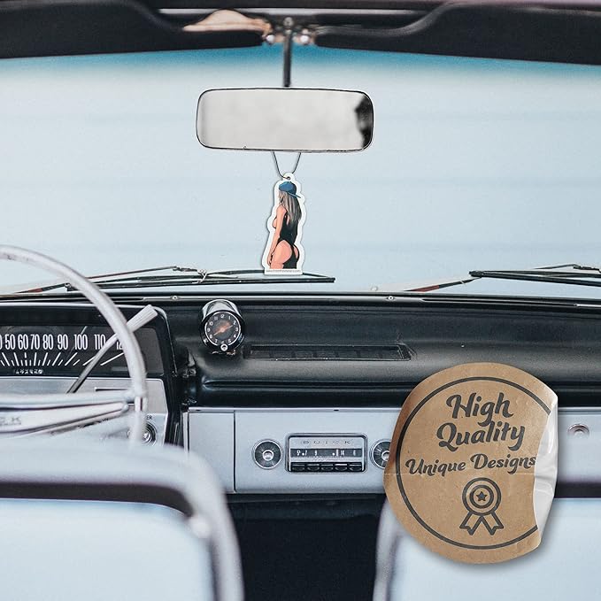 Funny Naughty Unique Car Air Fresheners Scented With Premium Oils By Fresh Fresheners (Americana)