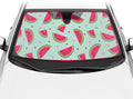 BDK Fresh Watermelons Front Windshield Sunshade Accordion Folding Style Auto Shade for Car Truck SUV Van Blocks UV Rays Sun Visor Protector Easy Setup Keeps Your Vehicle Cool - 58 x 27 inches
