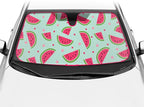 BDK Fresh Watermelons Front Windshield Sunshade Accordion Folding Style Auto Shade for Car Truck SUV Van Blocks UV Rays Sun Visor Protector Easy Setup Keeps Your Vehicle Cool - 58 x 27 inches