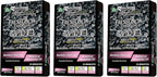 Treefrog Xtreme Fresh Charcoal New Car x3, White Peach Scent x3 Air Freshener, Deodorizer and Neutralizer air, Special Deal Bundle Mixed Pack, Black Bamboo Charcoal, Generously Large Size 200g.