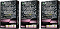 Treefrog Xtreme Fresh Box Charcoal White Peach Scent 3-Pack Car Air Freshener, Deodorizer and Neutralizer air, Plus Smelling Great, Black Bamboo Charcoal, Generously Large Size 200g.