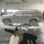 3 Pieces 1.1 mm Foam Cannon Orifice Nozzle and 3 Pieces Foam Maker, Universal Thread Tips for Snow Foam Lance