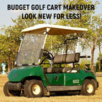 Golf Cart Front and Rear Seat Covers for Yamaha G2 G8 G9 G11 G14 G16 G19 G20 G21 G22, Durable Polyester Fabric Yamaha Golf Cart Seat Covers, Breathable Washable
