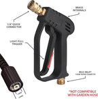 McKillans® Pressure Washer Gun Replacement M22 Inlet with Extension with 1/4” Quick Connector Coupler
