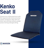 KenkoSeat Back Support for Chair II for Nikken - Office Chair Back Support Pad for Proper Posture - Car Lumbar Support - Back Support for Car Seat Driver - Desk Chair Back Support for Office Chair